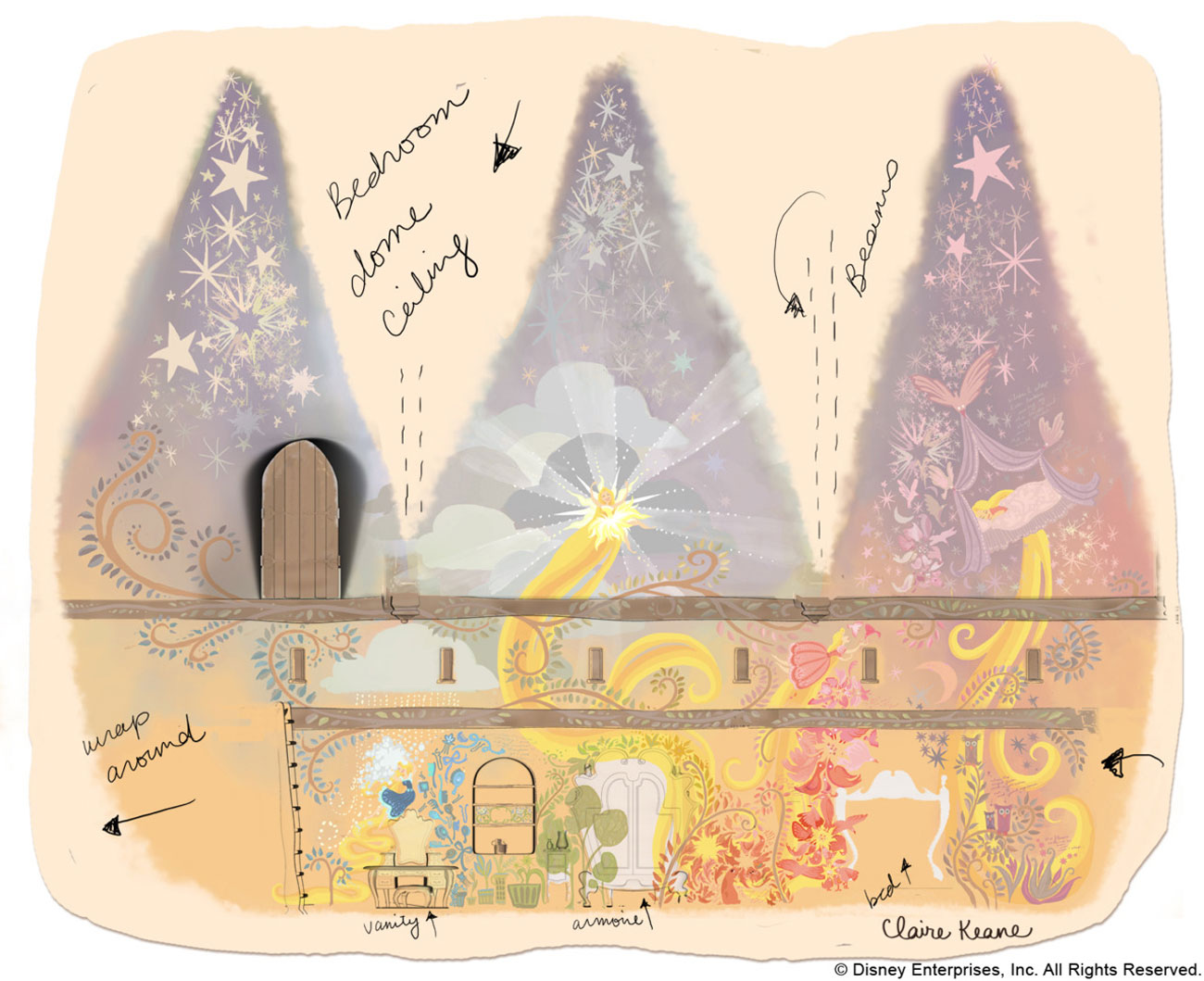 Living Lines Library: Tangled (2010) - Visual Development: Props