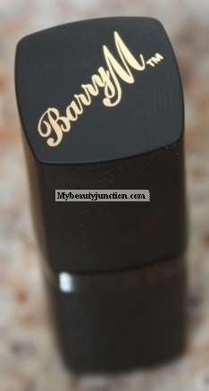 Barry M Touch of magic lip pain green lipstick review, swatches, photos