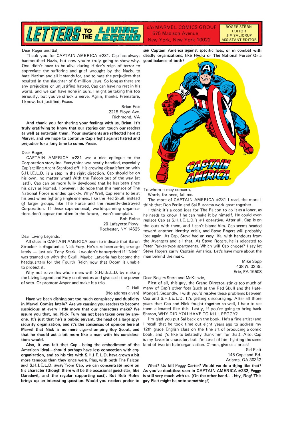 Read online Captain America (1968) comic -  Issue #234 - 19
