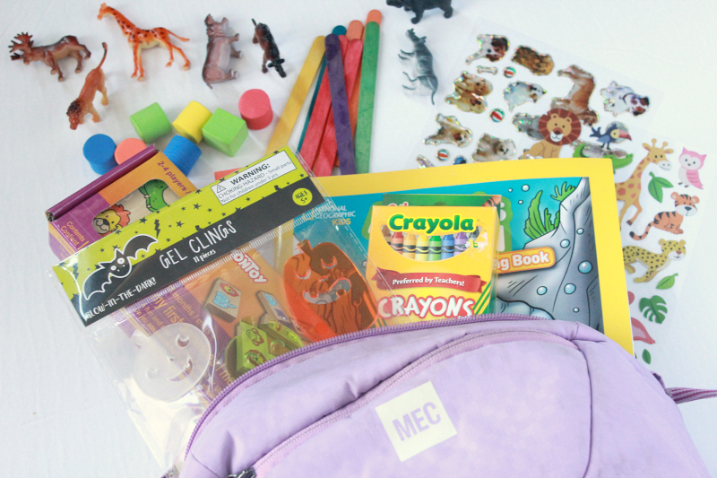 Traveling with a Toddler Busy Bags To & Fro