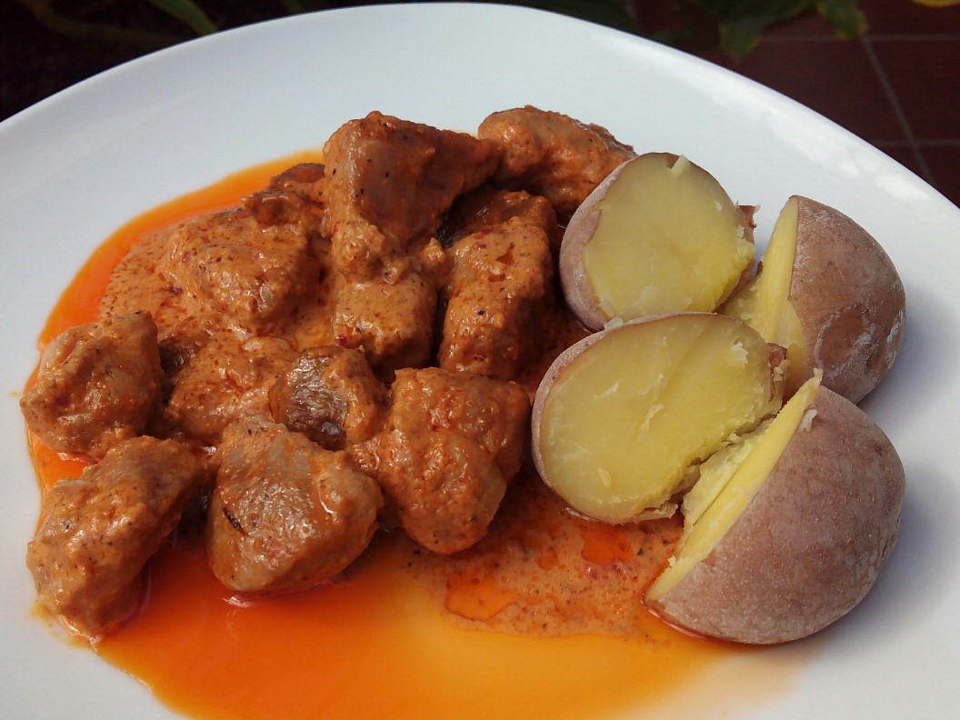 Luzmary y sus recetas caseras CARNE DE COCHINO EN ADOBO "RECETA