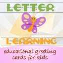 Letter Learning: Educational Greeting Cards for Kids