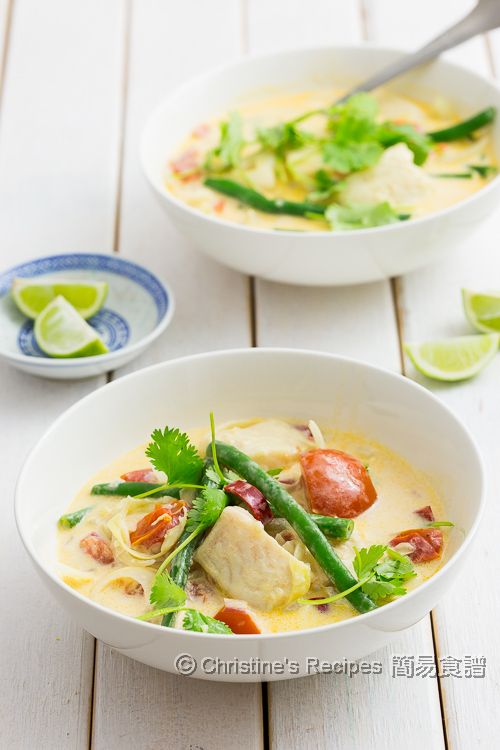 Fish in Coconut Soup | Christine's Recipes: Easy Chinese Recipes