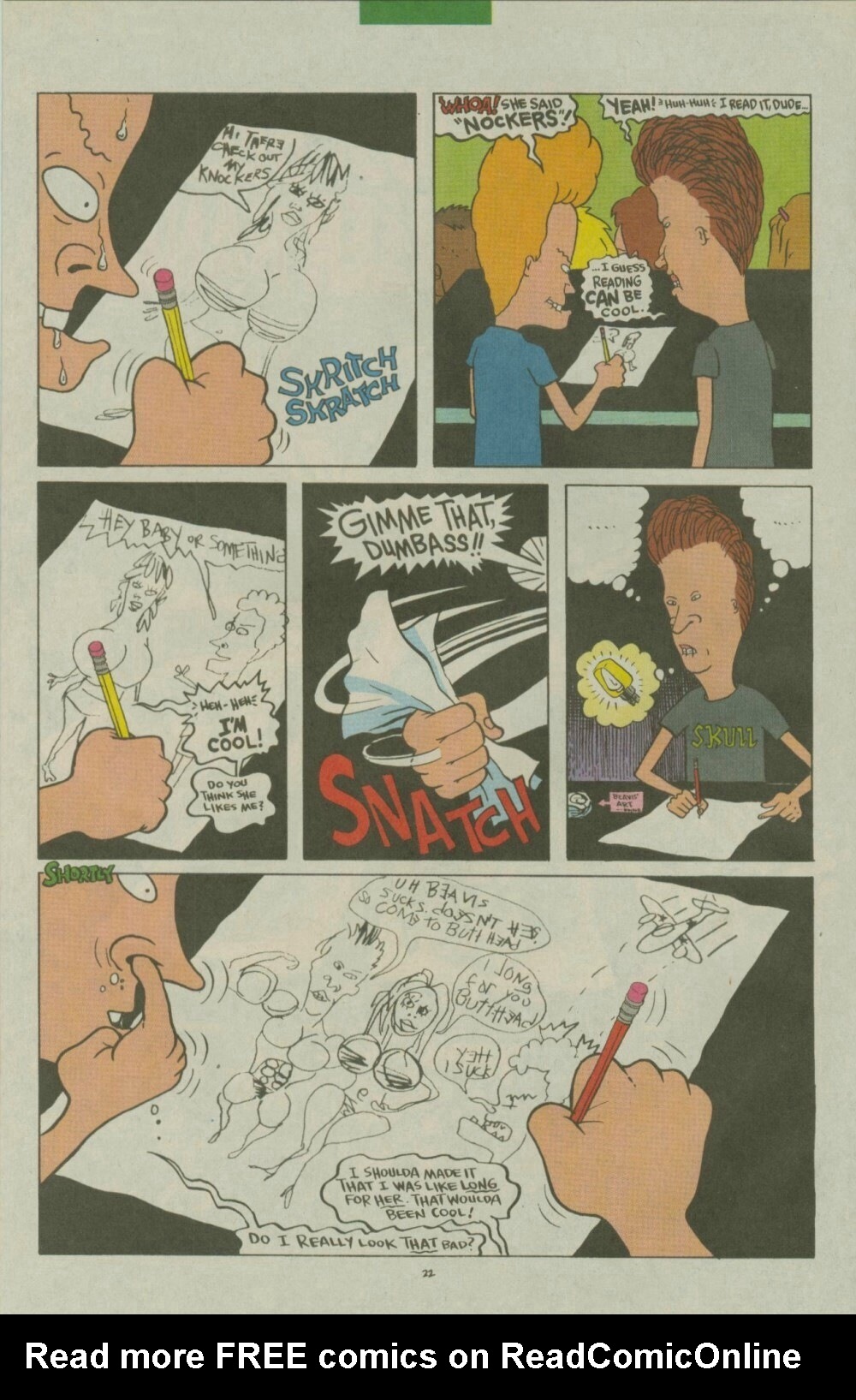 Read online Beavis and Butt-Head comic -  Issue #13 - 24