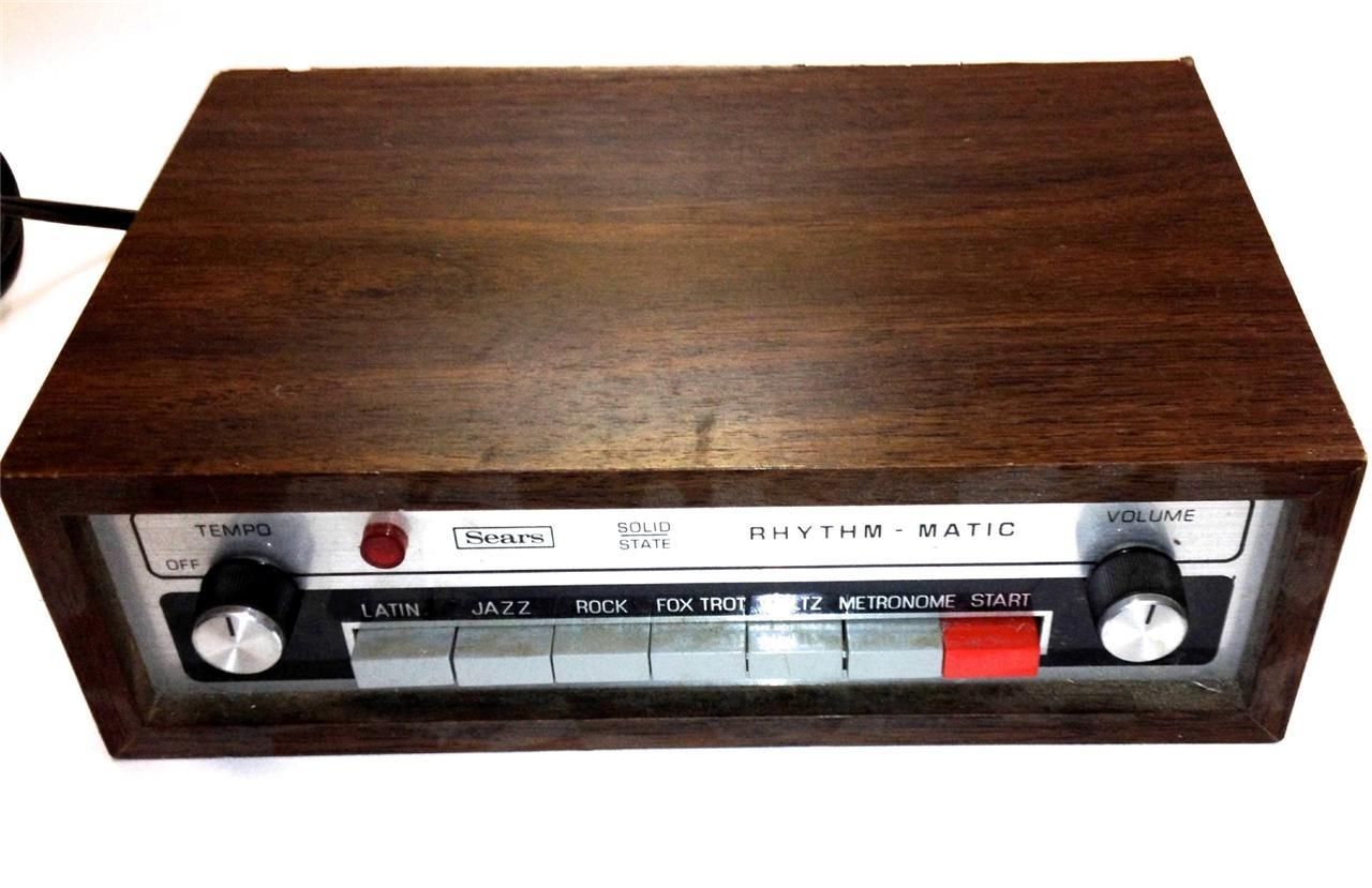 MATRIXSYNTH VINTAGE SEARS RHYTHMMATIC DRUM MACHINE ANALOG PERCUSSION