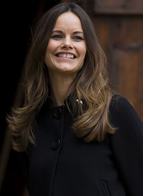 Princess Sofia and Prince Carl Philip visits cellulose company I-Cell in Alvdalen during the second day of a trip to Dalarna