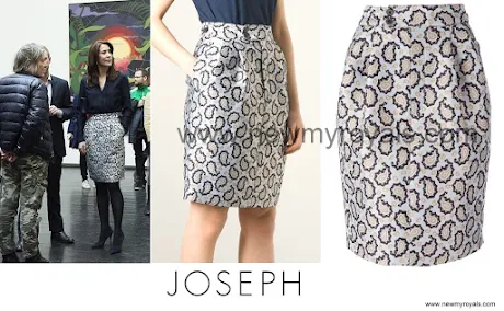 Crown princess Mary Style JOSEPH Dean Skirt 