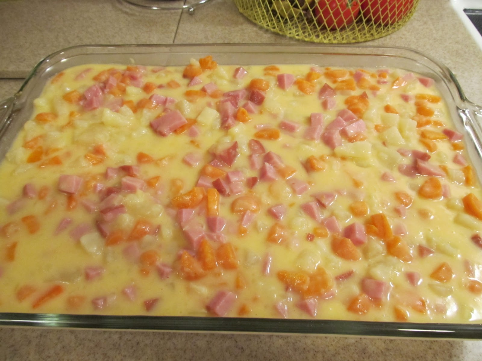 Sisters' Sweet Tooth Ham & Vegetable Casserole