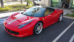 ferrari 458 italia roof racing stripes wrap cool wrapped 3m ups its gloss sleek factor 1080 vehicle