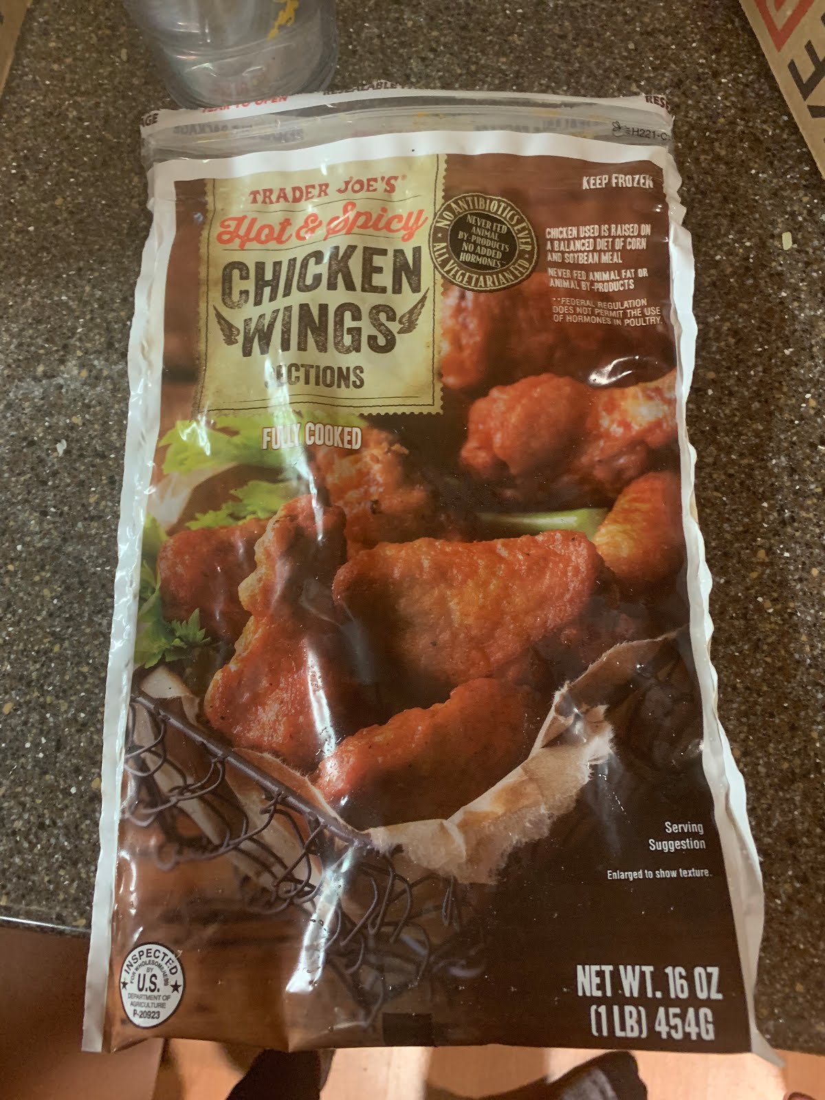 Trader Joe's Hot & Spicy Chicken Wings