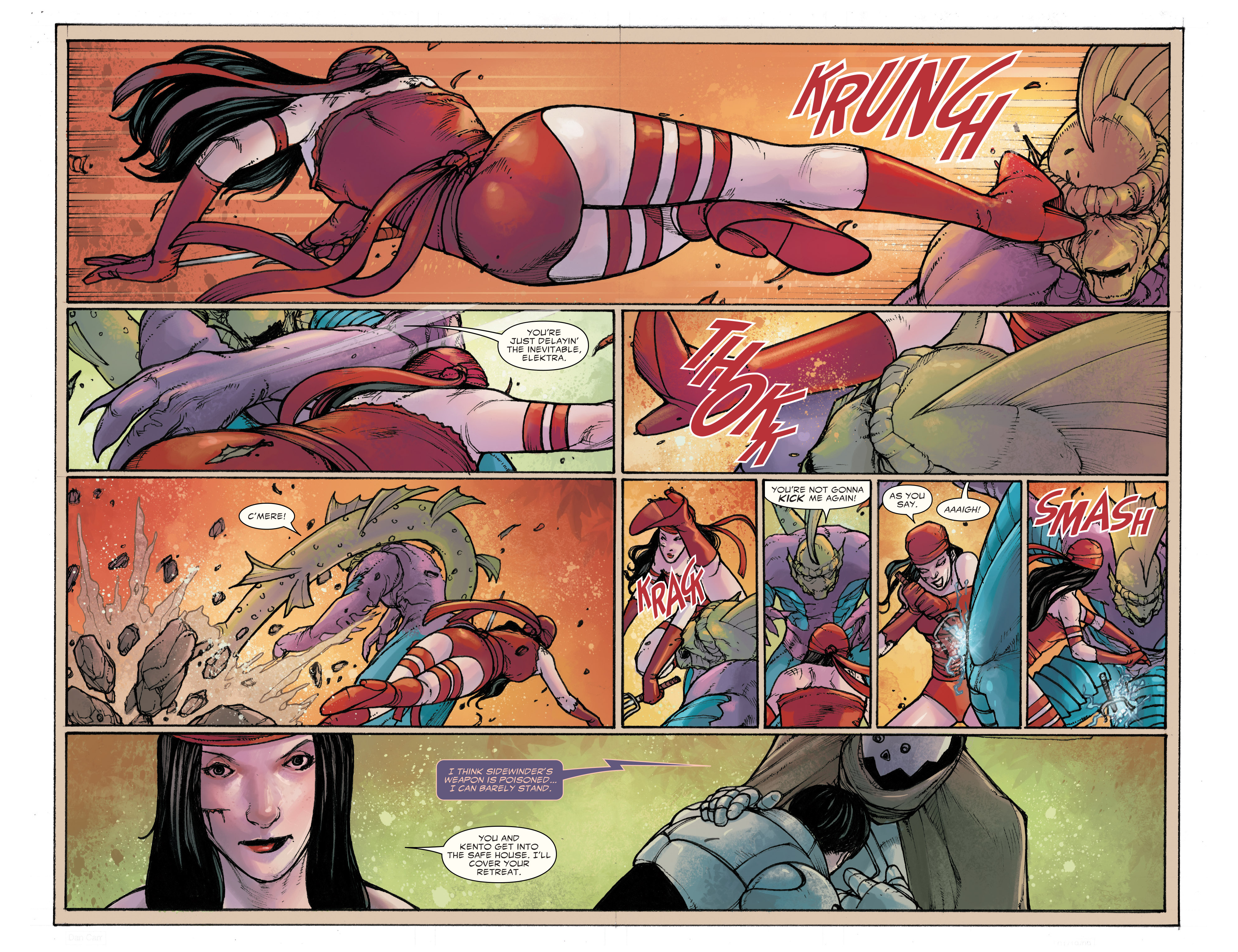 Read online Elektra (2014) comic -  Issue #6 - 14