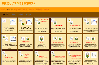 BLOG DE DIFICULTADES LECTORAS