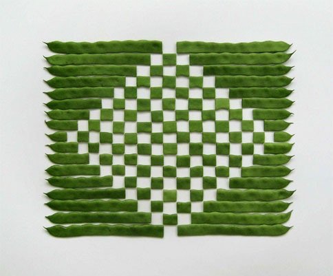 sakir gokcebag fotografia comida vegetais formas geométricas arte