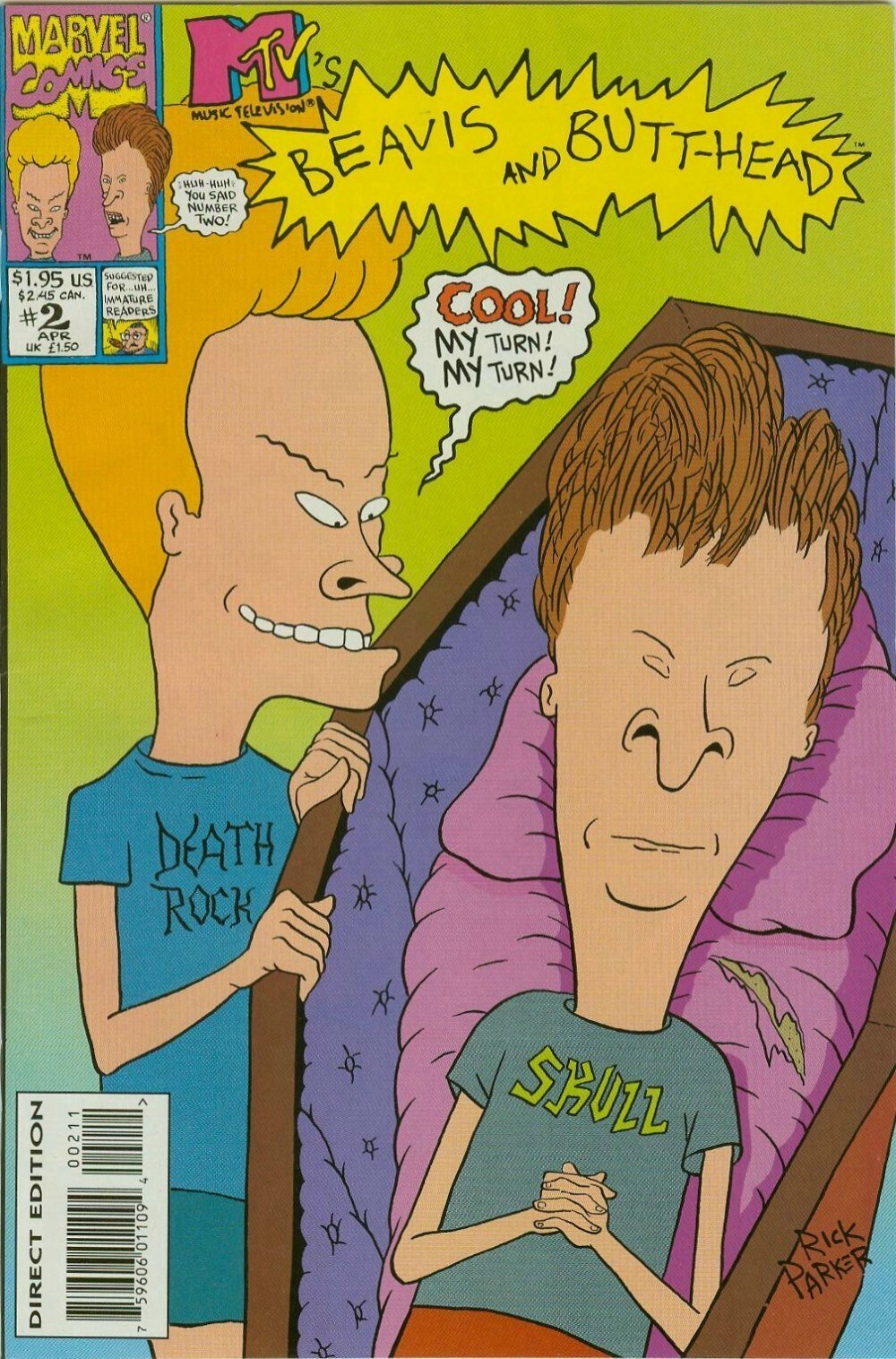 Read online Beavis and Butt-Head comic -  Issue #2 - 1