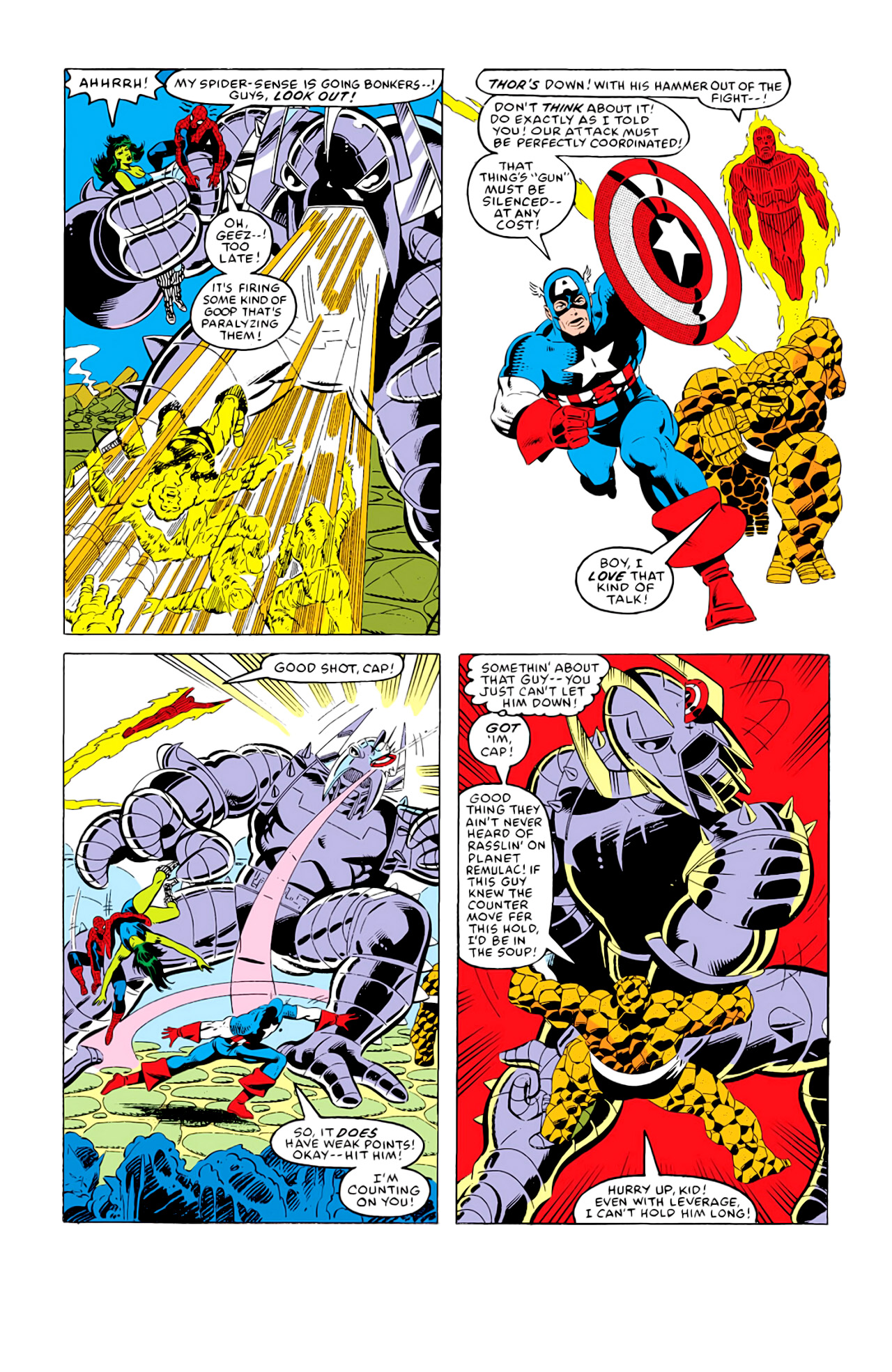 Read online Captain America (1968) comic -  Issue #292f - 17