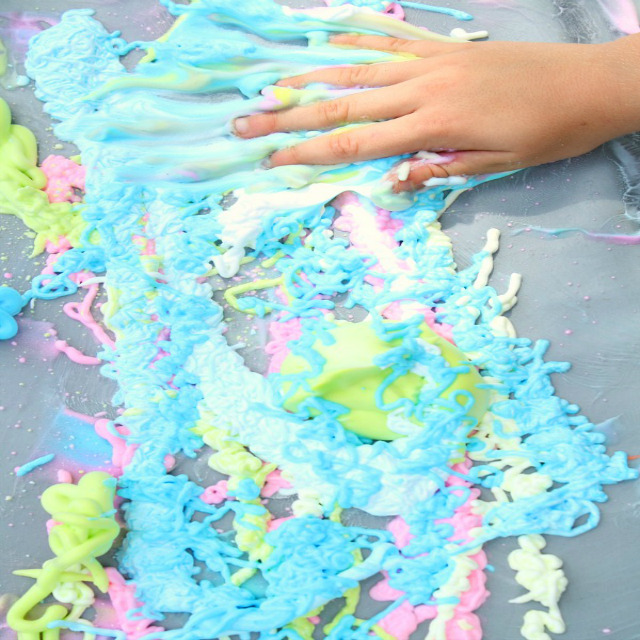 pintura.tactil pintura.espuma.afeitar