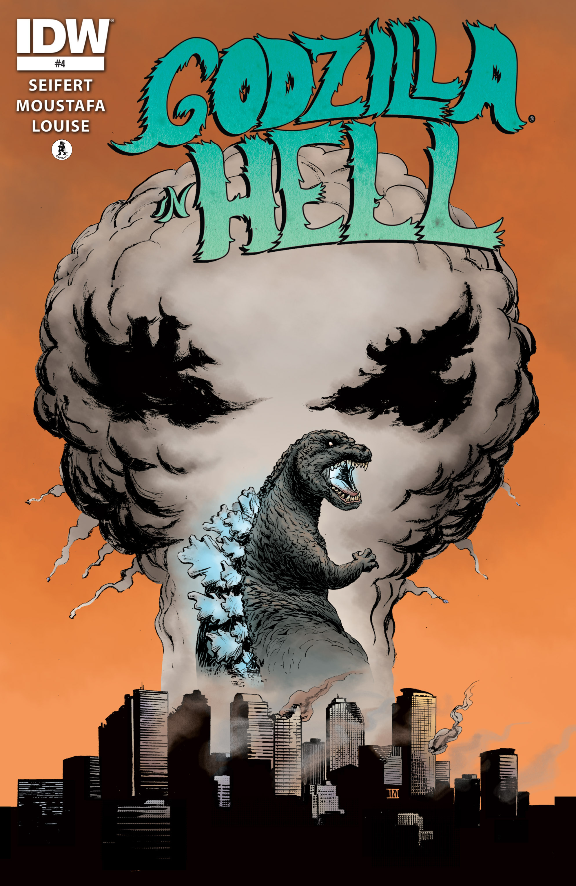 Read online Godzilla in Hell (2015) comic -  Issue #4 - 1