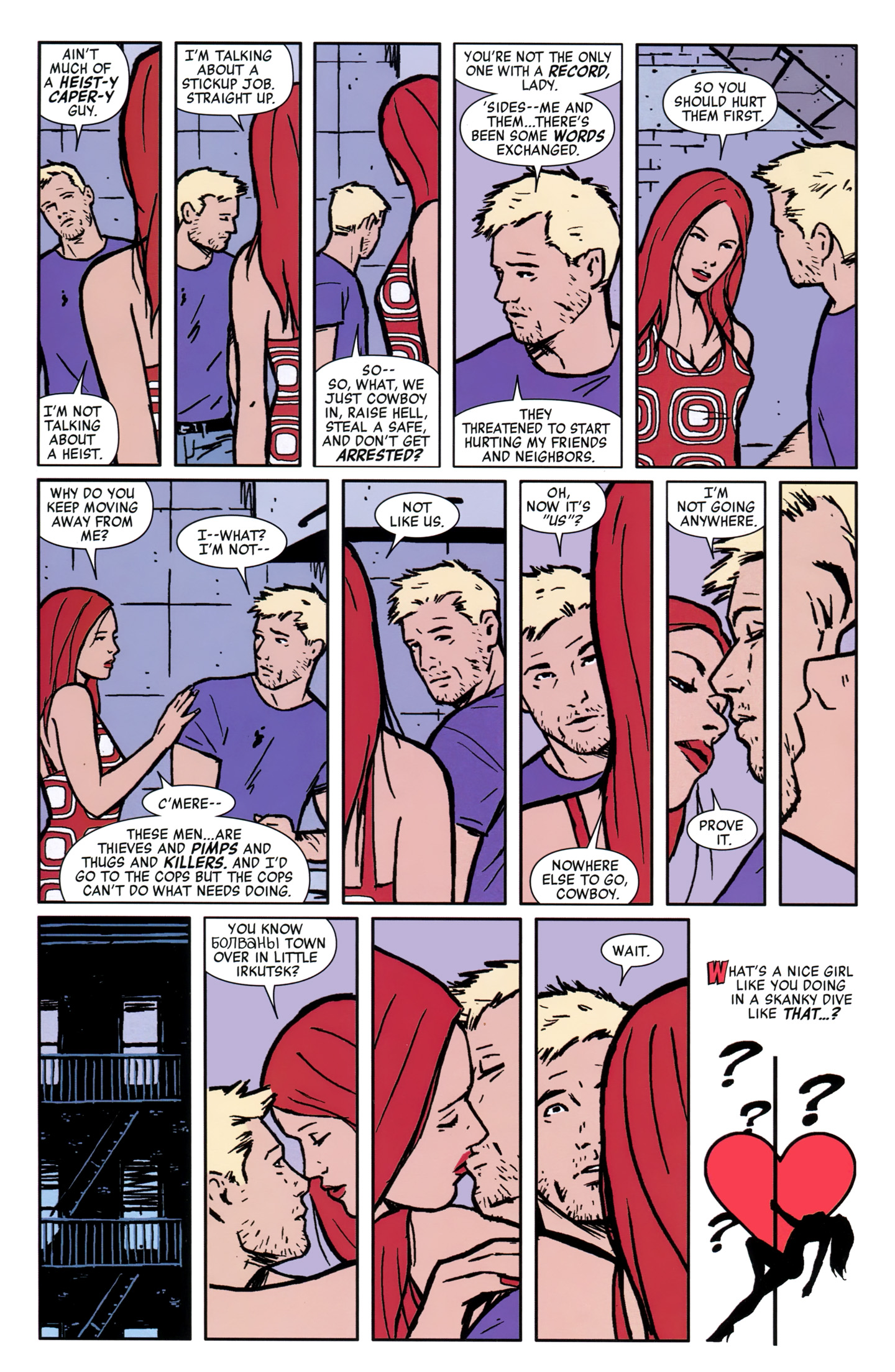 Read online Hawkeye (2012) comic -  Issue #8 - 9