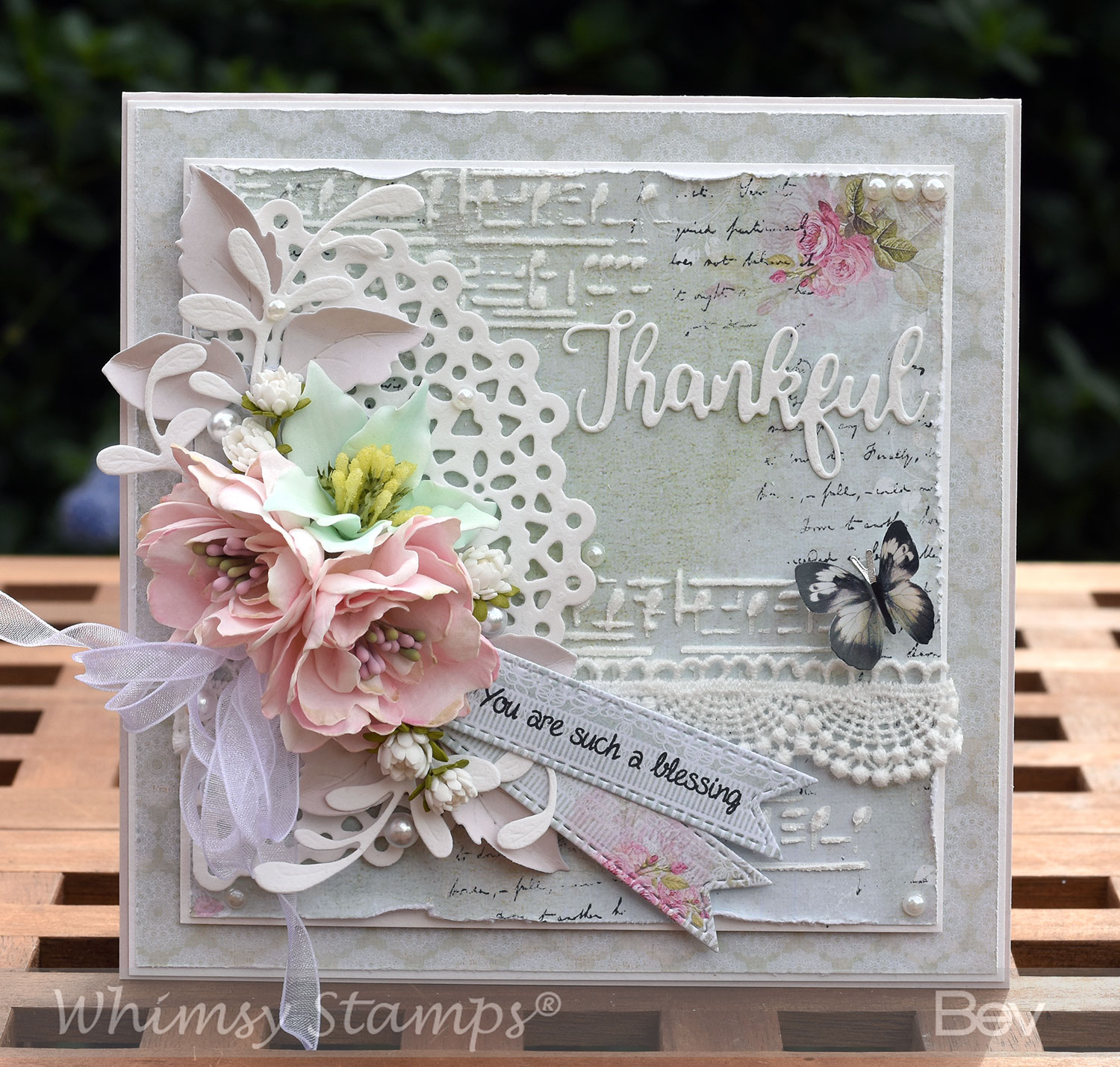 Whimsy Stamps Lily Flower ̹ ˻