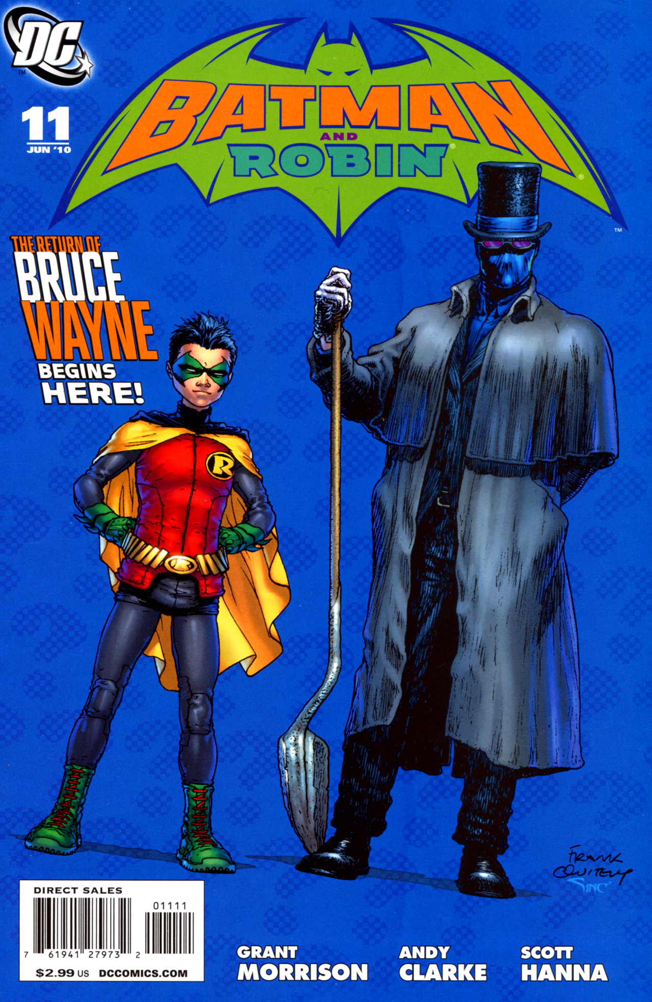 Read online Batman and Robin (2009) comic -  Issue #11 - 1