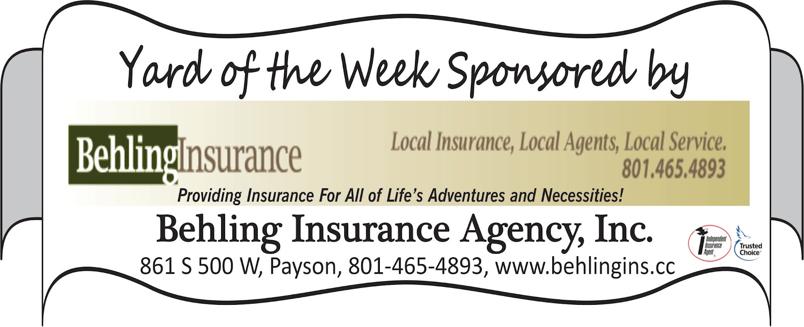 The Payson Chronicle Bancroft Home An Inspiration and Yard of the Week