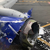 One dead, woman almost sucked out of a plane window after engine exploded at 32,000ft (Photos)