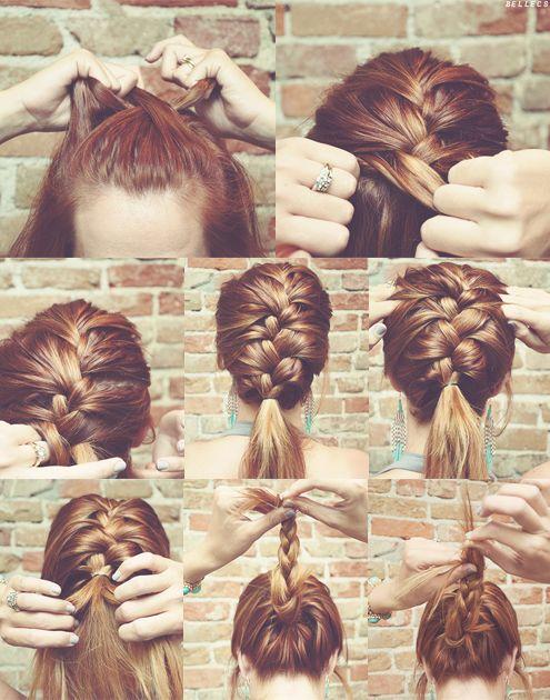 Easy Braided Hairstyle Tutorial For Daily Routine Style Hunt World