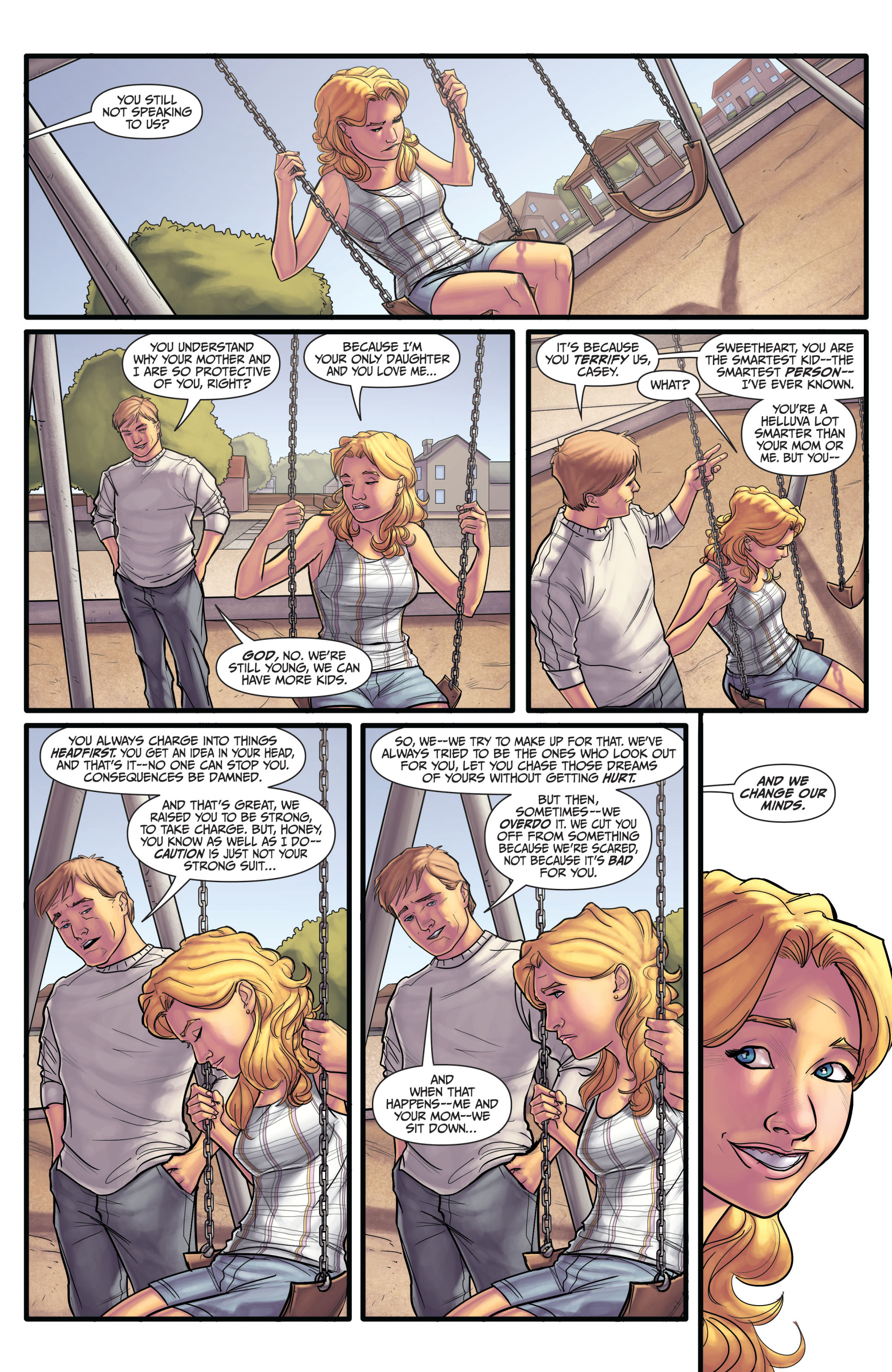 Read online Morning Glories comic -  Issue #16 - 20