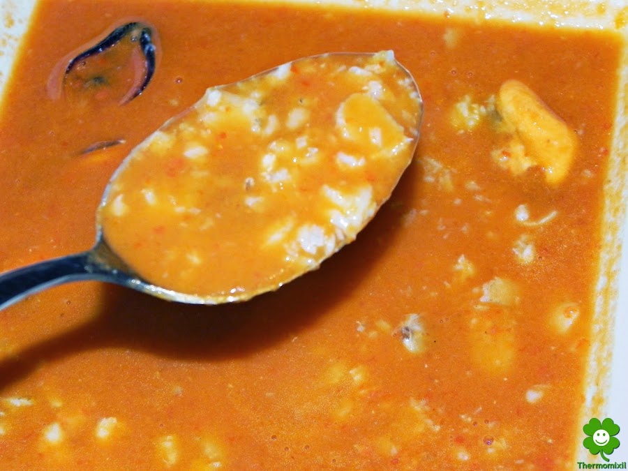 SOPA DE PESCADO CON THERMOMIX