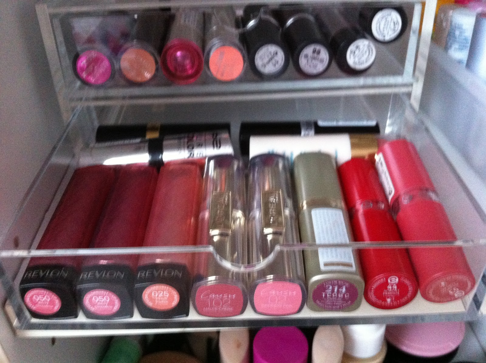 viktorias secrets: kosmetikaufbewahrung.