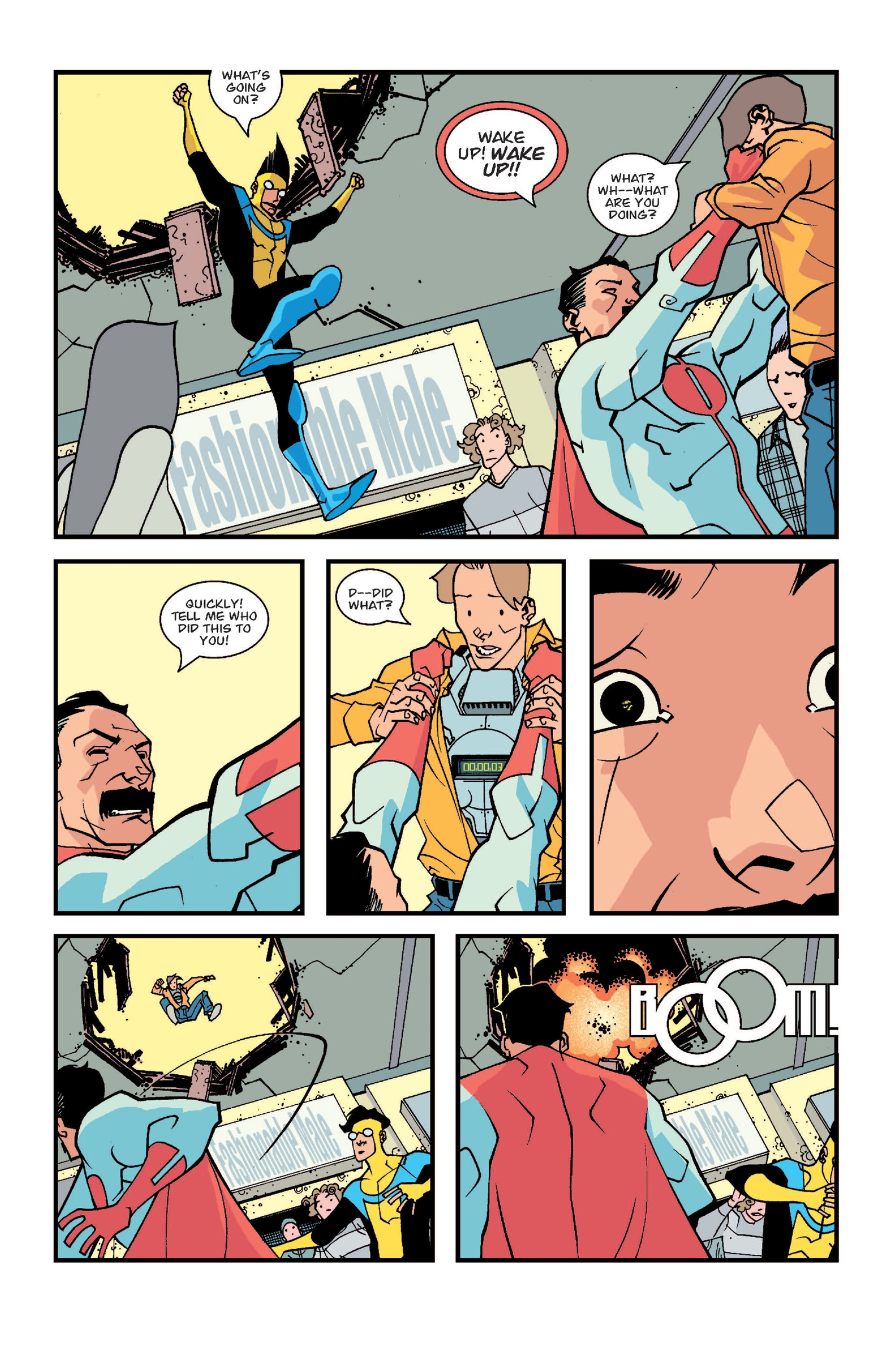 Invincible chapter 3 page 22
