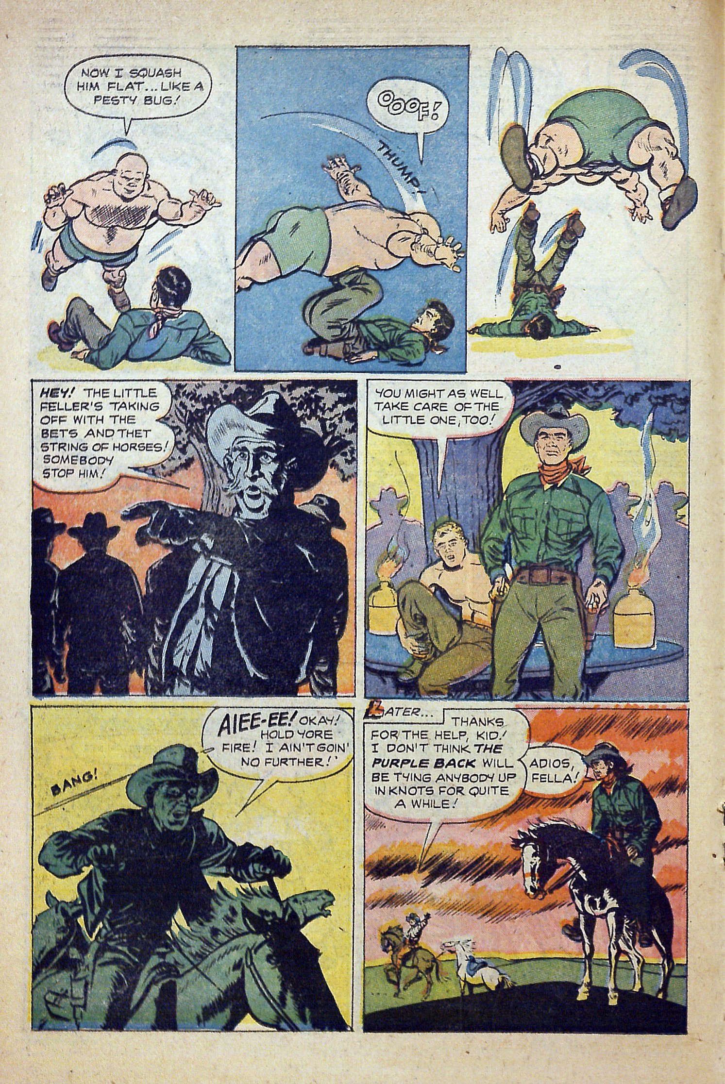 Read online Billy the Kid Adventure Magazine comic -  Issue #9 - 18