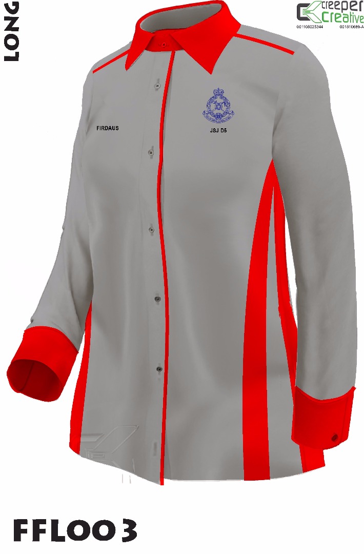 baju tshirt kadet polis