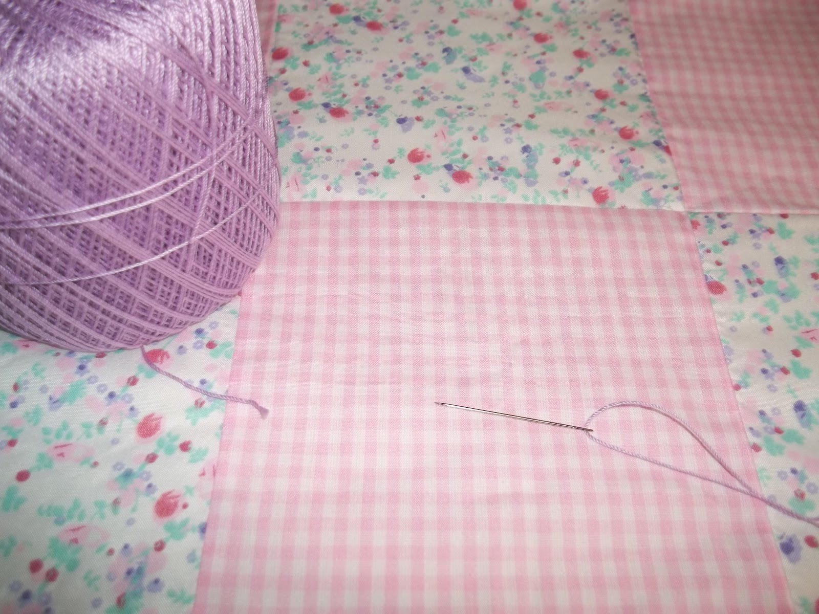 Hand Tying Quilts Life After Laundry