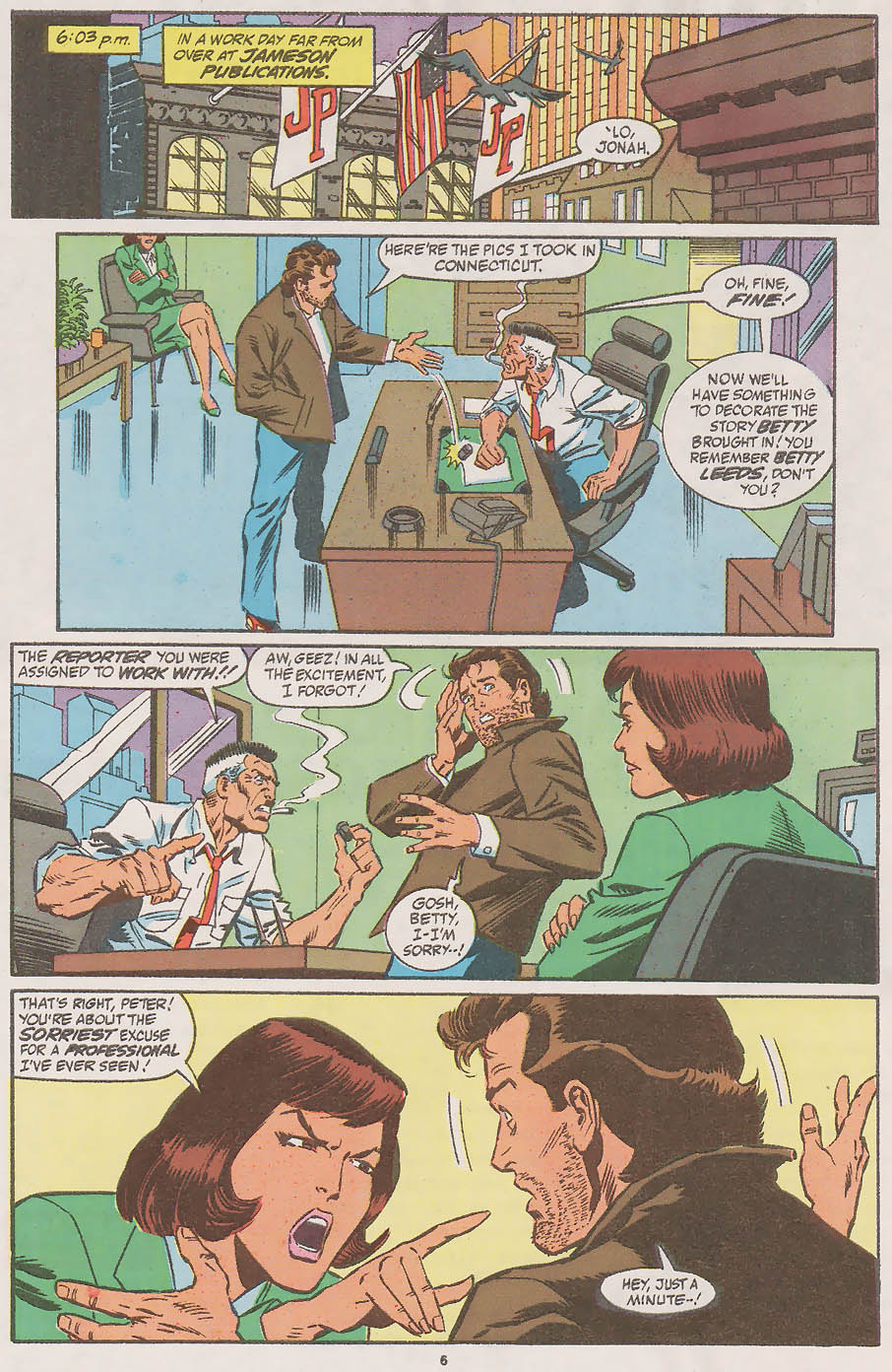 Read online Web of Spider-Man (1985) comic -  Issue #70 - 6