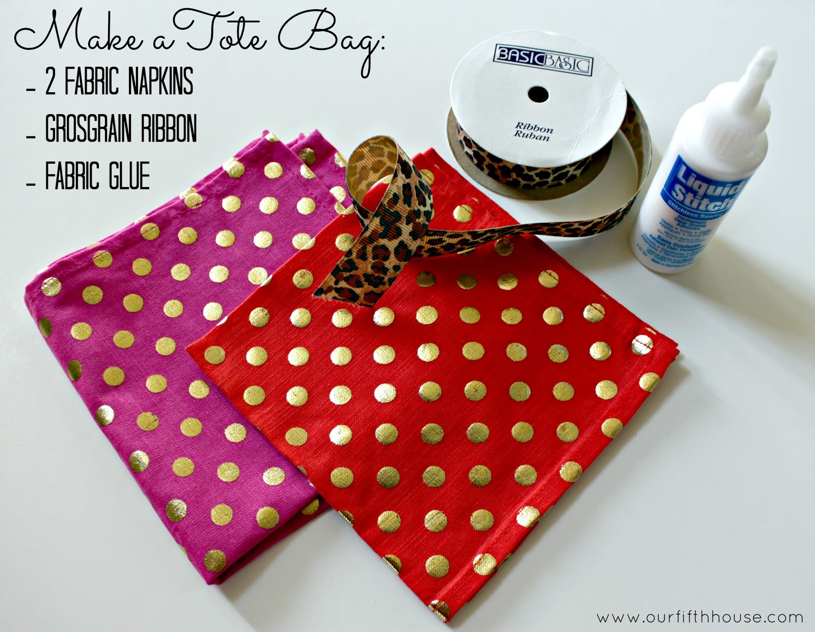 Diy No Sew Tote Bag Diy No Sew Tote Bag