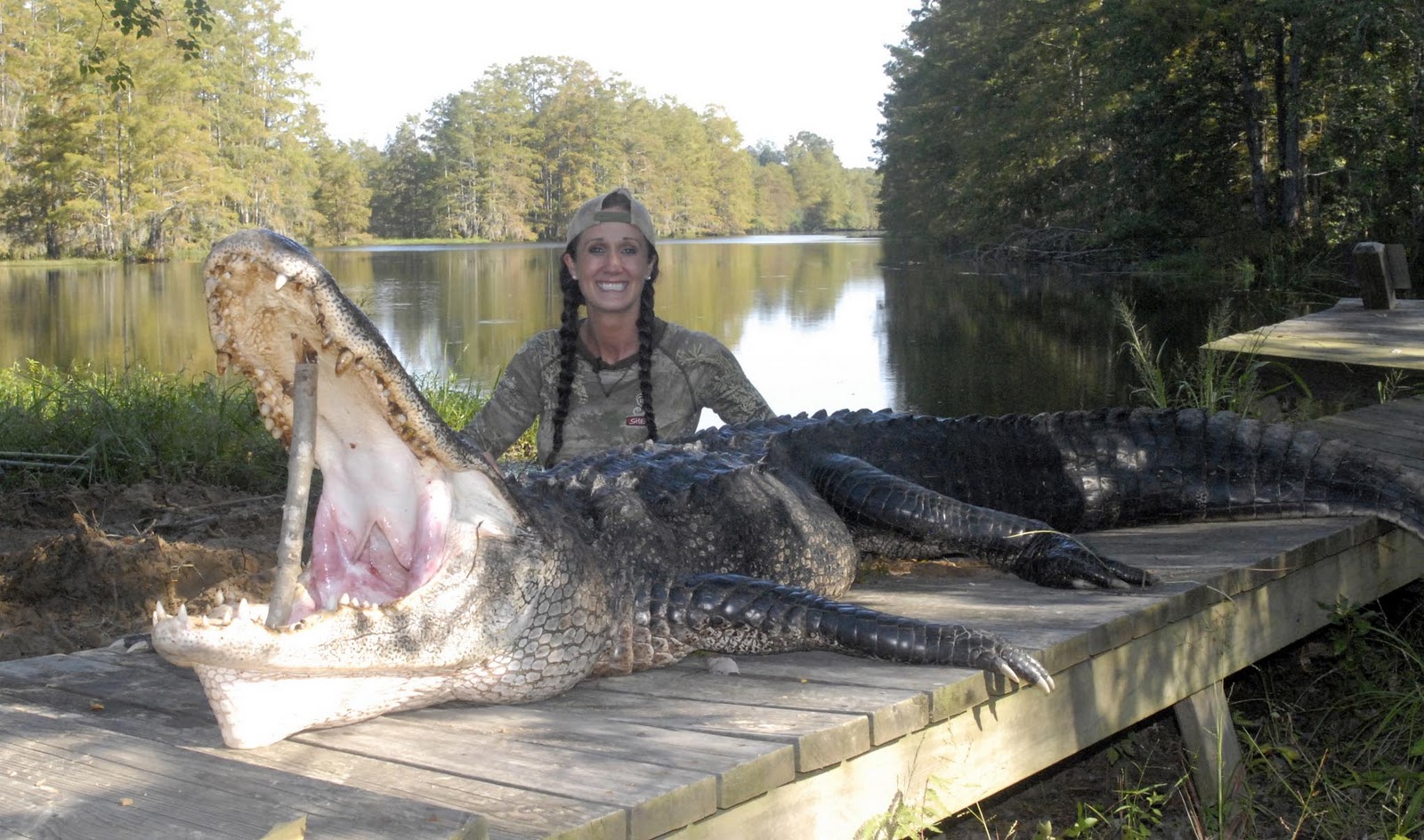 Blogs by Melissa Louisiana Gator Hunt 1,000 Pound Giant Killed