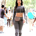 Spotted in New York: Rihanna in Alexander Wang x H&M