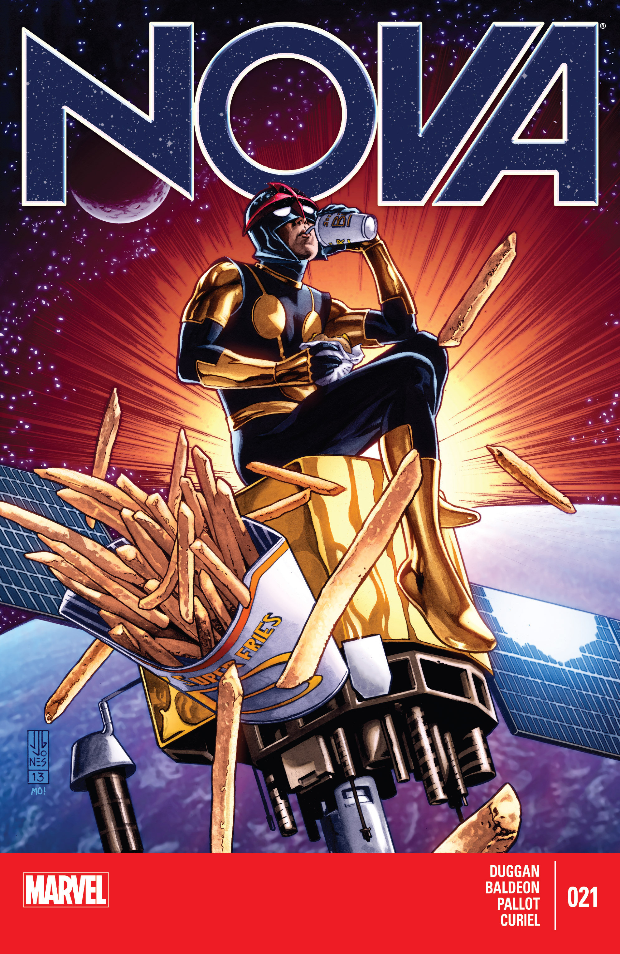 Read online Nova (2013) comic -  Issue #21 - 1