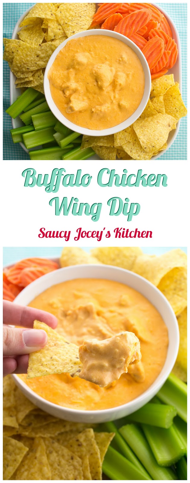 Saucy Jocey's Kitchen: Buffalo Chicken Wing Dip