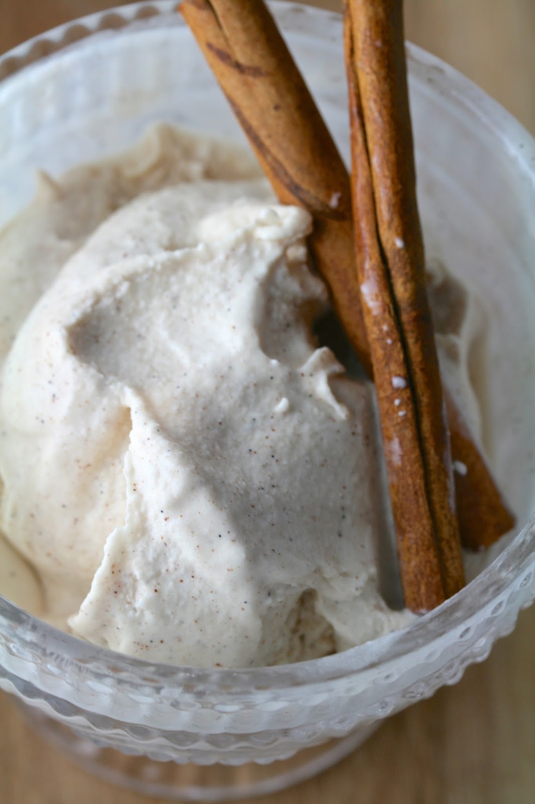 Oregon Transplant Homemade Cinnamon Ice Cream