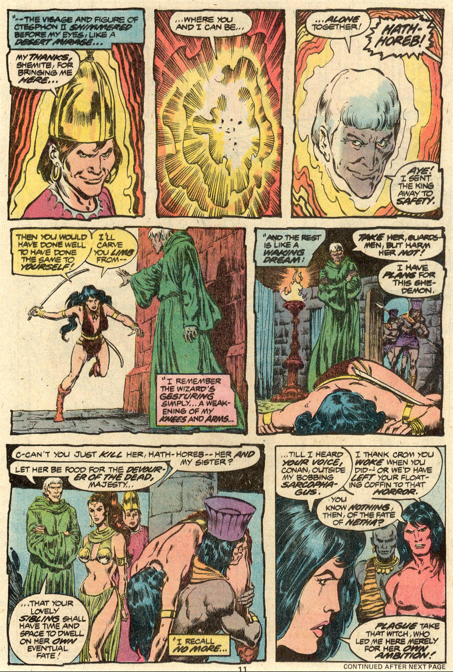 Read online Conan the Barbarian (1970) comic -  Issue #88 - 9