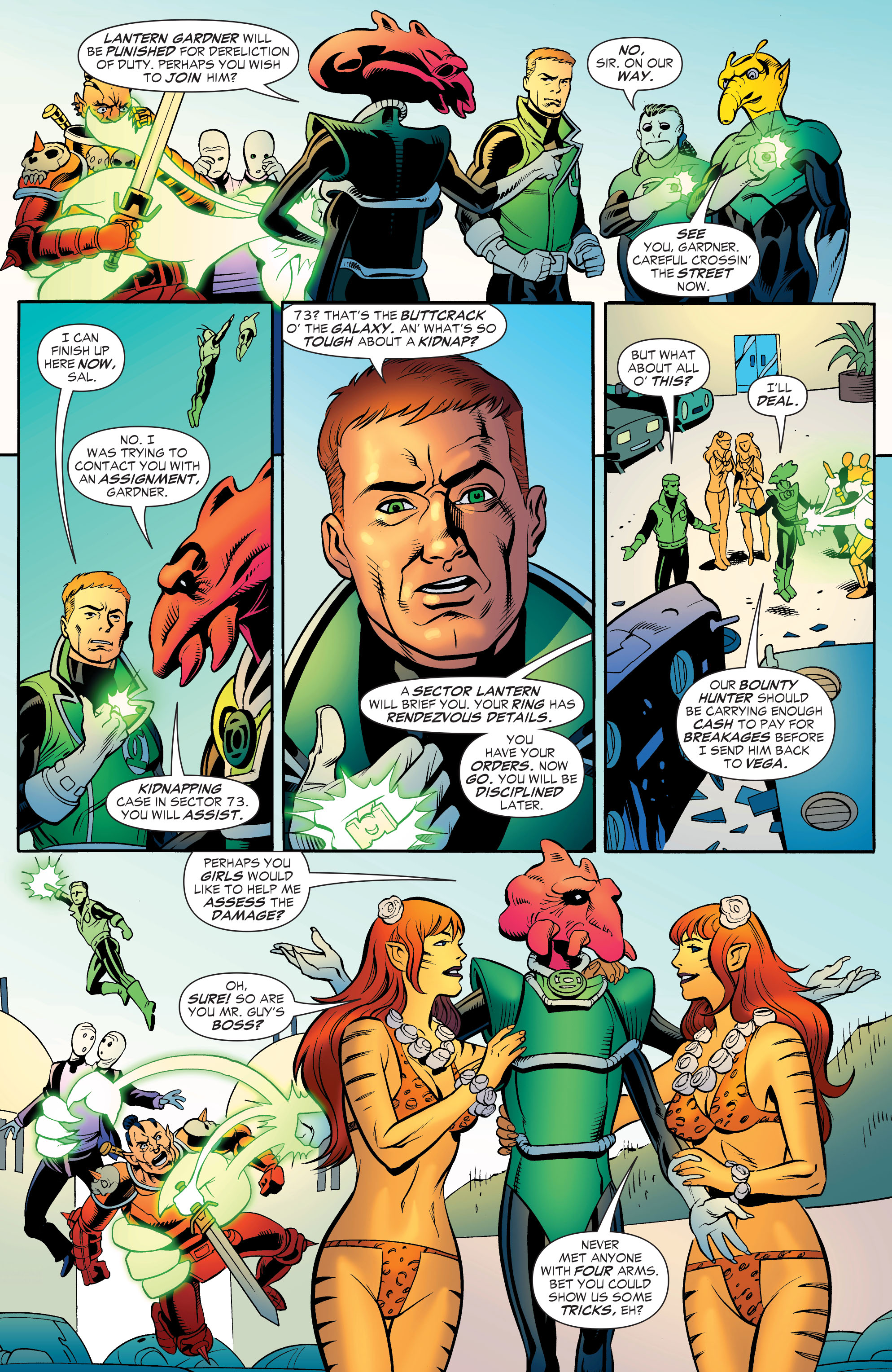 Read online Green Lantern Corps (2006) comic -  Issue #5 - 12