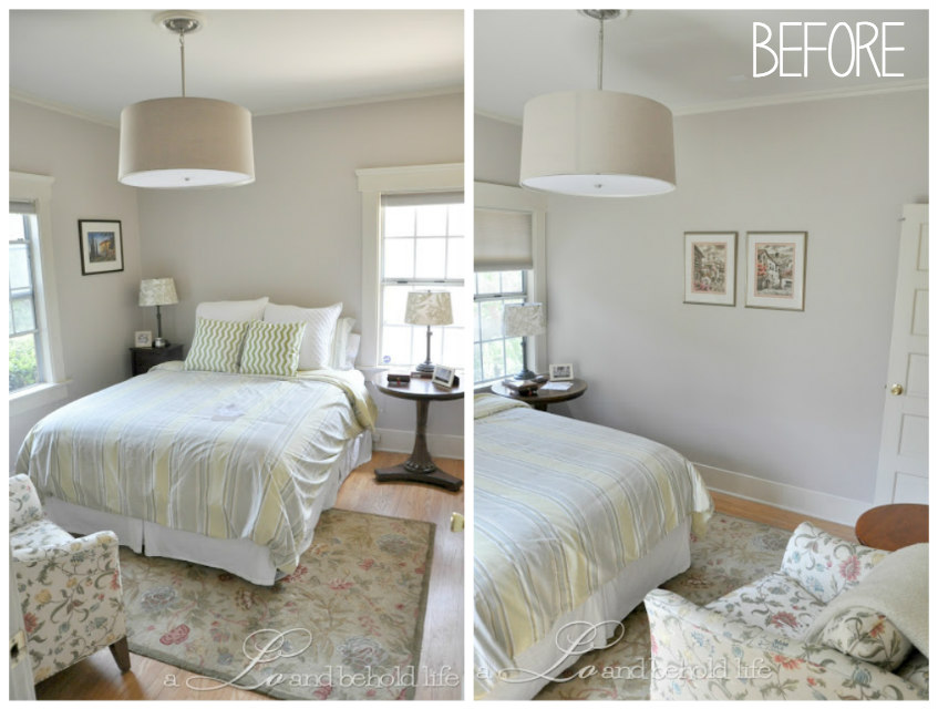 Boy Bedroom Makeover The Reveal A Lo And Behold Life We Chose A Super Neutral Wall Color Called Benjamin Moore Patriotic White It Has The Slightest Tint Of Blue In And Really Makes Room Feel Lot