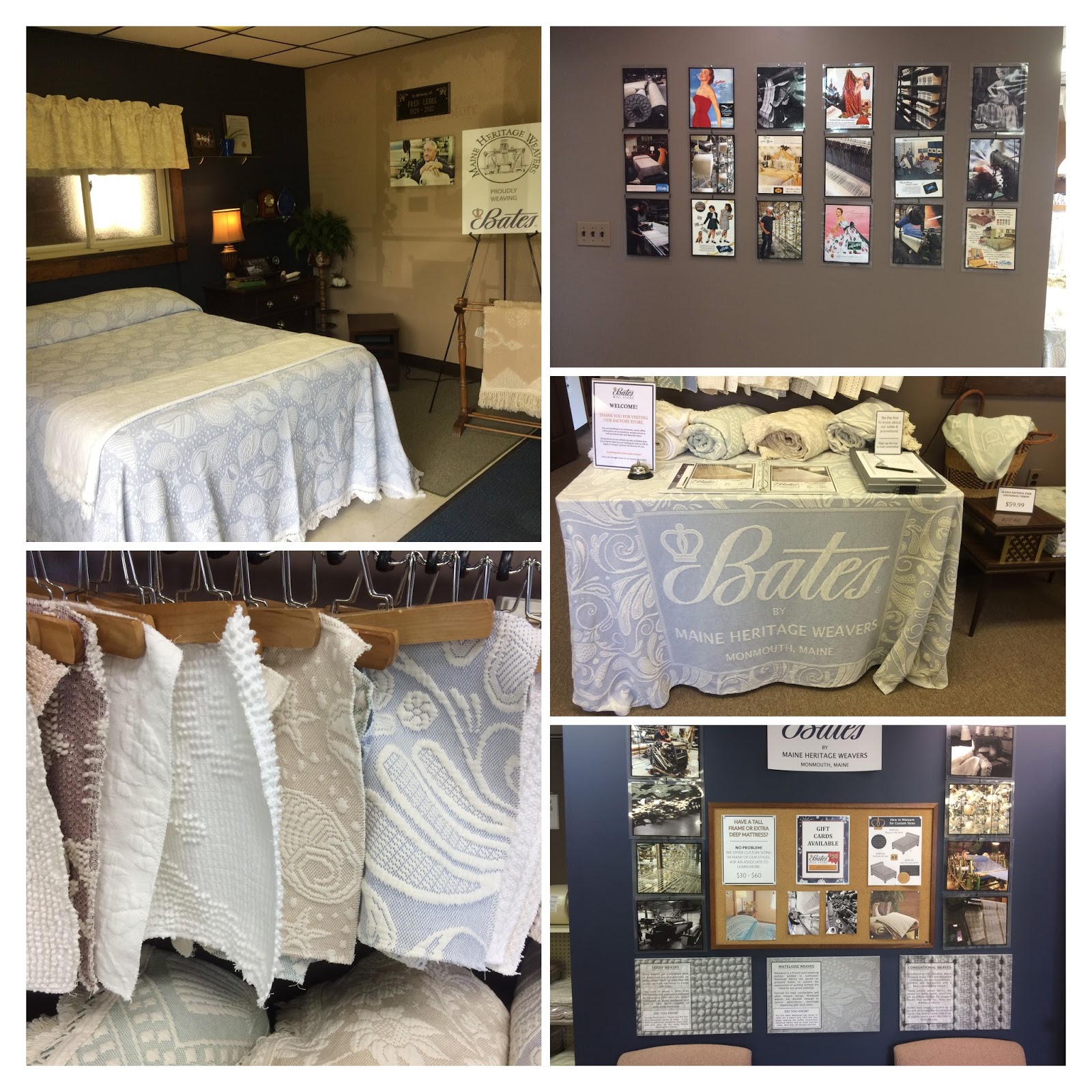 Factory Tour Bates Mill / Maine Heritage Weavers