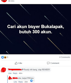 Cari Akun Buyer Bukalapak