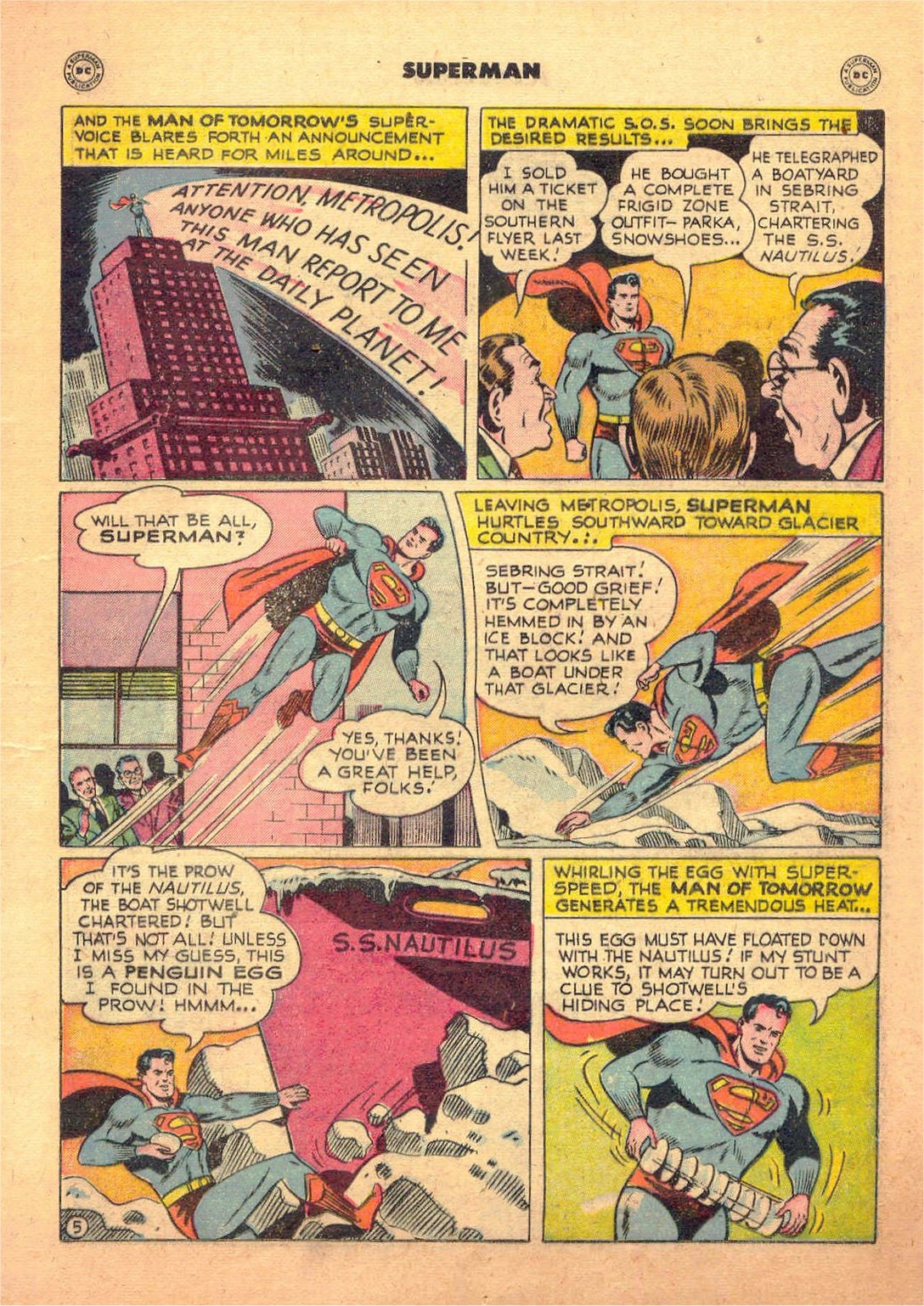 Read online Superman (1939) comic -  Issue #59 - 19