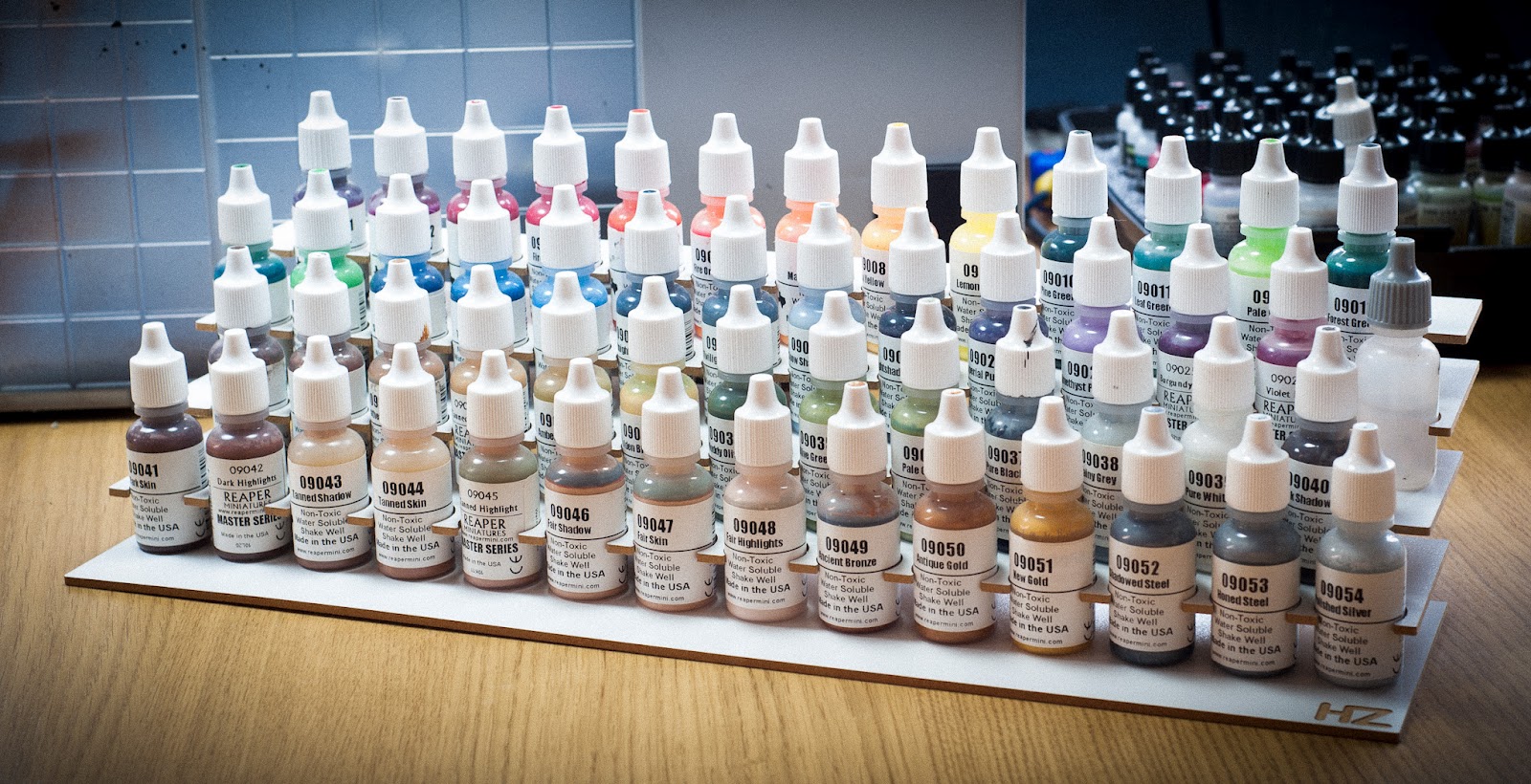 PX40K Review Hobbyzone paint storage racks