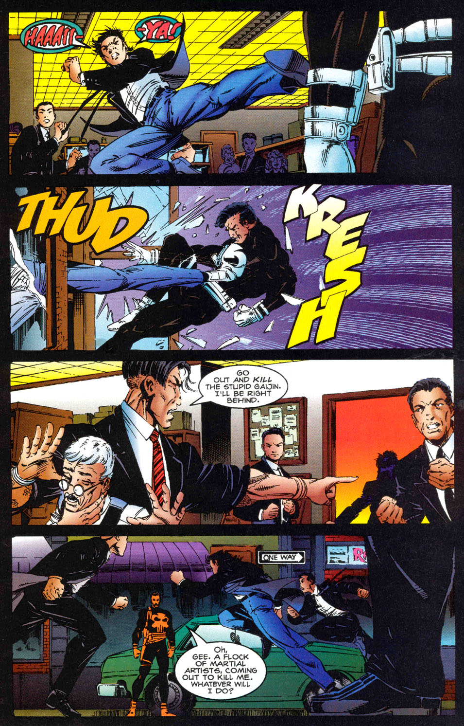 Read online Punisher (1995) comic -  Issue #3 - Hatchet Job - 4
