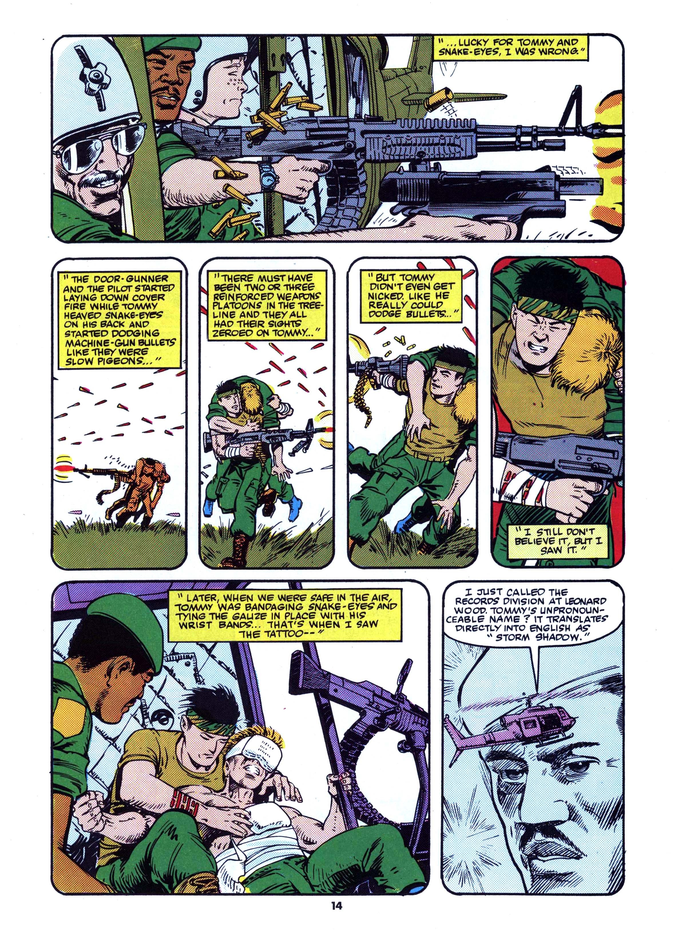 Read online Action Force comic -  Issue #11 - 14